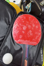 譽(yù)靜訓練二手 比賽級 長(cháng)柄短柄 雙面反膠膠皮  六星乒乓球拍 七星長(cháng)柄一只 曬單實(shí)拍圖
