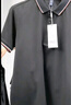 啄木鳥(niǎo)（TUCANO）短袖t恤男冰絲無(wú)痕運動(dòng)套裝翻領(lǐng)中老年polo衫長(cháng)褲倆件套 黑色XL 曬單實(shí)拍圖