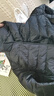 真維斯（Jeanswest）輕薄羽絨服男短款冬季外套男士鴨絨立領(lǐng)純色保暖柔軟防寒輕便外套 A210-16050黑色(立領(lǐng)) 2XL (建議155-170斤) 曬單實(shí)拍圖