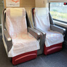 諾蘭森迪一次性座椅套*3套 高鐵隔臟汽車飛機(jī)動車火車坐墊套加厚座位套 曬單實(shí)拍圖
