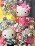 月光社三麗鷗積木音樂(lè )盒HelloKitty花卉八音盒玩具潮玩擺件生日禮物女 曬單實(shí)拍圖