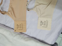 千奈美內衣女大胸顯小薄款無(wú)痕無(wú)鋼圈全罩杯收副乳文胸 栗子色 M 曬單實(shí)拍圖