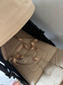 FORSUNNY嬰兒車可坐可躺雙向嬰兒推車輕便折疊減震高景觀遛娃神器兒童推車 一鍵收車推桿換向+遮陽傘蓬 卡其 大童溜娃神器新生兒寶寶手推車 曬單實(shí)拍圖