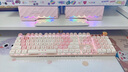 Colorfire電腦音響音箱家用桌面臺式機筆記本游戲音箱RGB炫酷燈效可變形拆分FS-D2101粉色 曬單實(shí)拍圖
