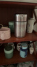 膳魔師（THERMOS）500ml保溫杯商務(wù)辦公帶杯蓋水杯男女士簡(jiǎn)約保冷杯 FEI-501 BK黑色 曬單實(shí)拍圖