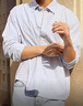 Abercrombie & Fitch【牛津襯衫】經(jīng)典小麋鹿圖案男裝25春夏美式長(cháng)袖襯衫125-5083 綠色條紋 XL (180/116A) 曬單實(shí)拍圖