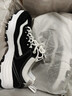 斯凱奇（Skechers）奧利奧熊貓鞋丨老爹鞋男女經(jīng)典黑白復古春夏輕便潮流增高運動(dòng)休閑 男款-BKW/黑色/白色 41 曬單實(shí)拍圖