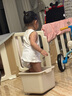 曼龍扭扭車1-3-6歲防側(cè)翻大人可坐兒童溜溜車音樂搖搖車 莫奈灰 曬單實拍圖