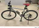 百琦平把公路車(chē)F1城市自行車(chē)成年人入門(mén)變速車(chē)內置車(chē)燈鎂合金輪組車(chē)圈 格雷灰 S碼  適合身高：1.60-1.68M 曬單實(shí)拍圖