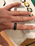 RingConn Gen 2 智能戒指 睡眠呼吸暫停監測心率異變血氧女性生理期預測 健康指導12天長(cháng)續航 磨砂黑10號 曬單實(shí)拍圖
