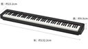 卡西歐（CASIO）電鋼琴CDPS110黑色88鍵重錘數(shù)碼電子鋼琴時尚輕薄便攜單機款 曬單實拍圖