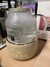 World Kitchen康寧全玻璃養生壺恒溫壺煮茶器1L辦公室家用花茶壺燒水壺電熱水壺（升級茶漏燉盅款+全玻璃蓋） 曬單實(shí)拍圖