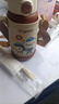 兒童保溫杯直飲吸管杯寶寶水壺316L不銹鋼水杯+泡泡凈幼兒園學(xué)生 曬單實(shí)拍圖