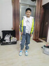 G.DUCKKIDS童裝男童秋裝套裝兒童服裝春秋季運動(dòng)套裝中大童風(fēng)衣外套男孩衣服 綠色兩件套gqeaeaa 140 尺碼9~10歲【130-140cm】 曬單實(shí)拍圖