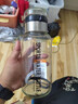 【送杯套】大容量加厚玻璃杯子便攜噸噸杯茶水分離帶杯套泡茶水杯 透明 1000ml噸噸桶 1只裝 曬單實(shí)拍圖