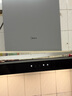 美的（Midea）抽吸排油煙機家用頂吸歐式吸油煙機22立方大吸力油煙機 揮手智控 抽煙機T36國家補貼20%可配燃氣灶 曬單實拍圖