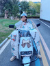 夢(mèng)多福電動(dòng)車(chē)擋風(fēng)被冬季加厚加絨電瓶車(chē)防風(fēng)防雨加大全包圍摩托車(chē)保暖罩 曬單實(shí)拍圖