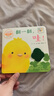 小雞球球觸感玩具書全5冊(cè) 嘰嘰嘰你好點(diǎn)讀版紙板書觸摸發(fā)聲書翻翻書洞洞書認(rèn)知書嬰兒立體圖畫繪本 翻一翻，哇！ 曬單實(shí)拍圖