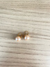 伊黛兒高級(jí)感耳環(huán)女王妃款小眾仿大珍珠耳飾釘耳墜扣2025年新款潮 E0628金色_香檳金耳環(huán) 曬單實(shí)拍圖