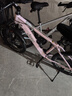 Jeep吉普自行車(chē)山地車(chē)女款成人可鎖死變速碟剎男學(xué)生運動(dòng)通勤車(chē)-RC750 RC750-櫻花粉 24寸（適合身高150-175cm） 27速-鋁架-運動(dòng)健身 曬單實(shí)拍圖