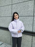 波司登（BOSIDENG）2025新款情侶同款時(shí)尚運(yùn)動(dòng)羽絨服B250246360 灰紫檀6443 S 160/84A 曬單實(shí)拍圖