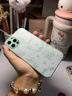圣圖朗液態(tài)小羊皮草莓小熊適用iphone17promax蘋(píng)果15手機殼13新款14plus高級感女12全包16卡通男11保護套 液態(tài)小羊皮草莓小熊-淡青色 iPhone 12 Pro 曬單實(shí)拍圖