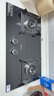 美的（Midea）燃?xì)庠铍p灶家用5.0KW大火力黑晶寬面板臺(tái)嵌兩用雙灶液化氣灶Q330 曬單實(shí)拍圖