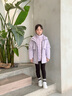波司登【165可選】25年新款男女童一手長(cháng)三合一加厚羽絨服連帽保暖外套 鳶尾淺紫6413-自帶內膽兩件套 130 /64 約 115-130cm 26kg 曬單實(shí)拍圖
