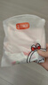 貝瑞加（Babyprints）寶寶連體衣2件裝嬰兒純棉哈衣四季柔軟內(nèi)衣護(hù)肚長(zhǎng)袖家居爬服 粉66 曬單實(shí)拍圖