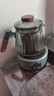 海萬(wàn)森電陶爐煮茶 小型迷你 超小多功能電爐 煮咖啡摩卡壺 家用 不挑鍋具 高端智能電熱爐 鈦灰緣+煮茶壺 曬單實(shí)拍圖
