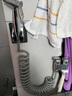 木子瓶衛(wèi)生間馬桶伴侶高壓沖洗噴水噴槍全銅婦洗器水龍頭一進二出沖廁所 二檔噴槍+3.5米管+支架+分水器 曬單實拍圖