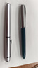 金豪（Jinhao） 86復古鋼筆學(xué)生專(zhuān)用書(shū)法練字彎尖美工筆簽字筆男女士高檔商務(wù)辦公定制刻字禮物禮品 孔雀藍【筆筒裝+墨囊5支】 直尖：0.5mm 曬單實(shí)拍圖