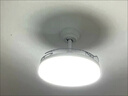 四季沐歌（MICOE）風(fēng)扇燈LED隱形吊扇燈高顯超薄遙控調(diào)光簡(jiǎn)約客廳燈中山燈具 超薄-36寸高顯69瓦一級(jí)能效（隔日達(dá)） 曬單實(shí)拍圖