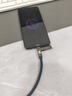 派凡 240W超級快充電線四合一type-C數(shù)據(jù)線usb多功能PD二托二多頭適用蘋果iPhone16華為安卓車載多合一 【藏青色】240W快充/低溫快充/不傷機 曬單實拍圖