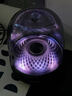 哈曼卡頓（Harman/Kardon）琉璃4代 360度環(huán)繞立體聲 菱形氛圍燈效 下沉式低音炮 桌面藍(lán)牙音箱 Aura Studio4黑色 曬單實拍圖