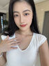 唯一（Winy）一克拉莫桑鉆純銀項(xiàng)鏈女2025新款吊墜生日七夕情人節(jié)禮物送女友 曬單實(shí)拍圖