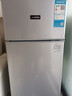 夏新冰箱小型租房用 一級能效冷 藏冷凍兩用1-2人家用小冰箱 出租房雙門電冰箱辦公室兩門 【一級能效】112L銀色升級加厚三天約一度電 曬單實(shí)拍圖