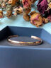 丹尼爾惠靈頓（DanielWellington）dw手鐲女時(shí)尚首飾玫瑰金情侶對(duì)鐲七夕情人節(jié)禮物DW00400003 曬單實(shí)拍圖