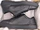 Clarks其樂(lè )Courtlite City男士新款簡(jiǎn)約光面牛皮休閑運動(dòng)板鞋 黑色 【瘦腳建議拍小一碼】 40 曬單實(shí)拍圖