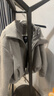 加拿大鵝（Canada Goose）【新品】Chilliwack女士短款羊毛抓絨飛行員夾克大鵝外套  4808W 9137 深木影灰 XL 曬單實(shí)拍圖