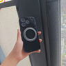 丁域適用蘋(píng)果17promax手機殼新款防摔超薄iphone16pro全包鏡頭帶膜15磁吸充電支架air簡(jiǎn)約情侶保護套 黑色+支架 蘋(píng)果 17 Pro Max 曬單實(shí)拍圖