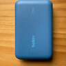 貝爾金（BELKIN）【3C及多國認證】充電寶自帶線(xiàn) 手機移動(dòng)電源 適用蘋(píng)果iPhone輕薄1萬(wàn)毫安 PD快充20W可上飛機 黑色 曬單實(shí)拍圖
