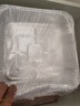 美進(jìn)家（MEIJINJIA）空氣炸鍋錫紙碗50只食品級(jí)鋁箔盤加厚空氣炸鍋專用紙墊方形錫紙盒 曬單實(shí)拍圖