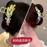 締晶麥穗發(fā)抓夾頭飾女士高端2025新款七夕情人節(jié)禮物送女友后腦勺發(fā)卡 曬單實拍圖