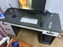 卓禾電腦桌臺式機(jī)帶抽屜書桌家用工作臺簡約現(xiàn)代辦公桌椅臥室輕奢桌子 四抽+主機(jī)位款|高級灰140CM 組裝（自行安裝教程） 曬單實(shí)拍圖
