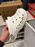 卡駱馳（crocs）經(jīng)典Clog男女洞洞鞋一腳蹬沙灘鞋CR10001-100 39 （39-40） 曬單實拍圖