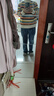 羅蒙（ROMON）羊絨衫女半高領(lǐng)毛衣女2023秋冬季新款韓版寬松針織羊毛衫加厚外穿 米白色 XL 建議115-125斤 曬單實(shí)拍圖