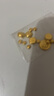 鑫韻金豆子1g水貝黃金金豆豆投資金條實(shí)心小金豆1克9999足金送禮禮品 5g金豆【足金9999鋼印+無(wú)證書(shū)】 曬單實(shí)拍圖