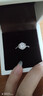 DR鉑金戒指女pt950白金求訂婚鉆戒結婚情人節生日禮物送女友老婆 飾愛(ài)一生戒指女【默認活口，閉口 曬單實(shí)拍圖