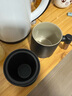 京東京造茶杯便攜式黑陶茶泡茶壺茶杯功夫茶具辦公杯隨身茶壺容量400ml 曬單實拍圖
